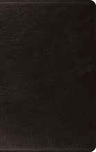 ESV Large Print Thinline Bible-Black Genuine Leather