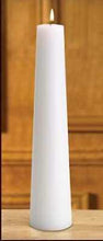 Candle-Plain Conical Christ Candle-3" x 14"