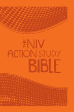 NIV The Action Study Bible (Revised Premium Edition)-Orange Imitation Leather