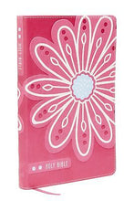 KJV Thinline Bible For Kids-Pink Leathersoft