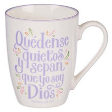 Spanish Mug-Be Still And Know (Psalm 46:10)