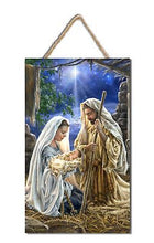 Sign-Christ The Lord w/Foil & Glitter (6 x 10)