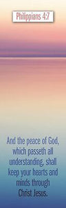 Bookmark-And The Peace Of God  Which Passeth All Understanding (Philippians 4:7) (Pack Of 25)