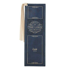 Bookmark-Faux Leather-Trust In The Lord Isaiah 26:4