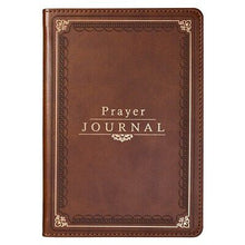 Prayer Journal w/Scripture & Classic Prayers-Brown LuxLeather