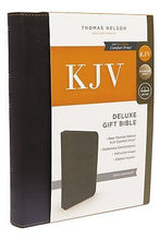 KJV Deluxe Gift Bible (Comfort Print)-Black Leathersoft