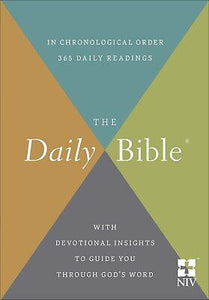 NIV The Daily Bible In Chronological Order-Hardcover