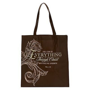 Tote Bag-Everything Through Christ-Philippians 4:13