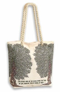 Tote Bag-Tree Of Life w/Rope Handle (#7902)