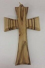 Cross-Olive Wood-Small Flared (3.5")
