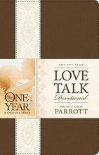 The One Year Love Talk Devotional For Couples-Brown LeatherLike