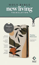 NLT Thinline Reference Zipper Bible  Filament Enabled Edition-Sunset Branches LeatherLike