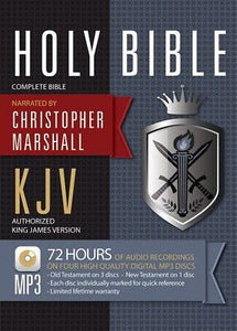 Audio CD-KJV Complete Bible-MP3 (4 CD)