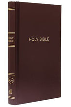 NKJV Pew Bible-Burgundy Hardcover