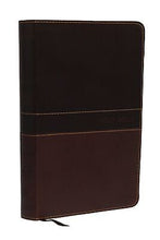 NKJV Deluxe Gift Bible (Comfort Print)-Toffee Leathersoft