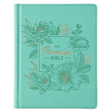 KJV My Promise Bible-Teal Square Faux Leather Hardcover