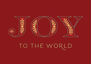 Boxed Cards: Joy to the World