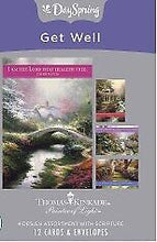 Card-Boxed-Get Well-Thomas Kinkade-KJV (Box Of 12)