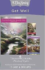 Card-Boxed-Get Well-Thomas Kinkade-KJV (Box Of 12)