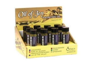 Anointing Oil-Unscented Boxed Display-1/4oz (Pack of 12)