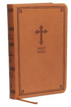 KJV Value Thinline Bible/Compact (Comfort Print)-Chestnut Leathersoft