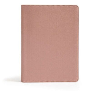 CSB She Reads Truth Bible-Mauve/Rose LeatherTouch