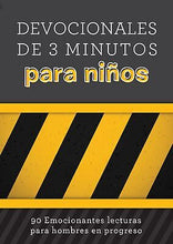 Spanish-3 Minute Devotions For Boys (Devocionales De 3 Minutos Para Ninos)