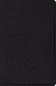 ESV Verse-By-Verse Reference Bible-Black Top Grain Leather