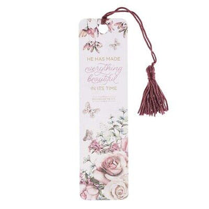 Bookmark-Everything Beautiful W/Tassel (Pack Of 6)