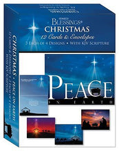 Card-Boxed-Shared Blessings-Christmas-Assorted/Peace On Earth (Box Of 12)