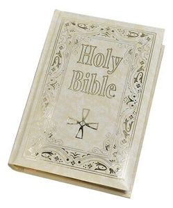 NCB St. Joseph New Catholic Bible Large Type-White Padded Hardcover (#614/97)