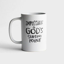 Mug-God's Starting Point (14 Oz)