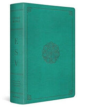 ESV Study Bible-Turquoise Emblem Design TruTone