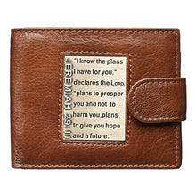 Wallet-Genuine Leather-I Know The Plans-Brown