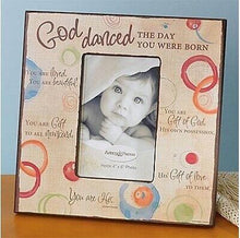 Frame-God Danced (For Wall or Table) (Holds 4" x 6")