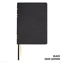 LSB Legacy Standard Bible Giant Print Reference Edition-Black Paste-Down Faux Leather Indexed