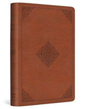 ESV Compact Bible-English Saddle  Ornament Design TruTone