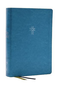 NKJV The Bible Study Bible (Comfort Print)-Turquoise Leathersoft