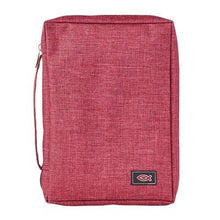 Bible Cover-Value-Fish-Burgundy-LRG