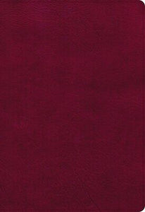 NASB 2020 Super Giant Print Reference Bible-Burgundy LeatherTouch