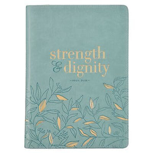 Journal-Classic w/Zip-Strength & Dignity Prov. 31:25