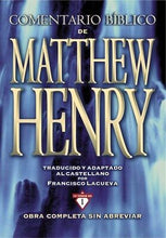 Spanish-Matthew Henry's Commentary (Mateo Henry's Comentario)