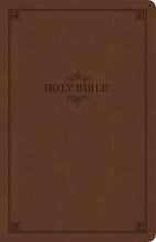 KJV Thinline Bible (Value Edition)-Brown LeatherTouch