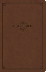 KJV Thinline Bible (Value Edition)-Brown LeatherTouch