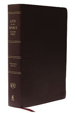 KJV Life In The Spirit Study Bible-Burgundy Bonded Leather Indexed