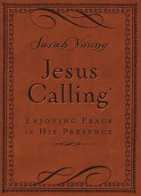 Jesus Calling (Deluxe Edition)-Brown LeatherSoft