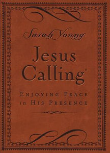 Jesus Calling (Deluxe Edition)-Brown LeatherSoft