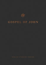 ESV Gospel Of John (Reader's Edition)-Black Softcover
