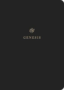 ESV Scripture Journal: Genesis-Black Softcover