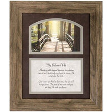 Framed Prayers Decor-Beloved Pet (12 x 10)
